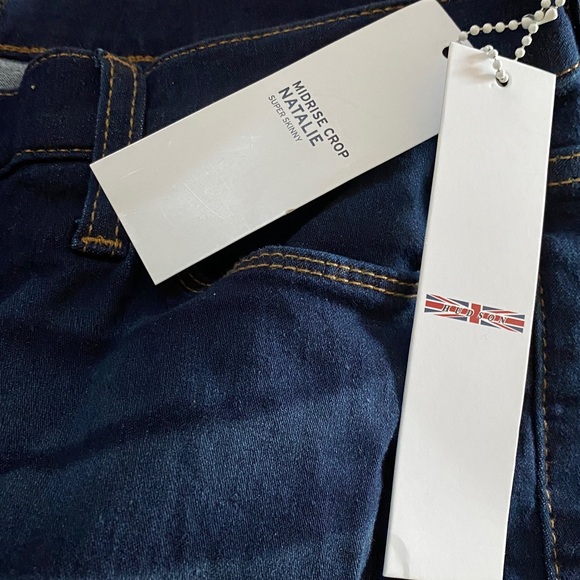 Hudson Very Stretchy Dark Denim Jeans New With Tags - Picture 12 of 16